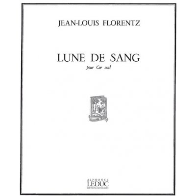 Alphonse Leduc Noty pro lesní roh Lune De Sang