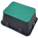 HUNTER JUMBO ventilová šachtice PC, zelené víko 50x36cm, základna 64x50cm – Zboží Mobilmania