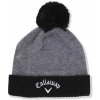 Čepice Callaway TA Pom Beanie zimní čepice šedo/černá