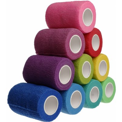 CoPoly Obinadlo elast. 7,5 cm x 4,6 m Mix barev – Zboží Dáma