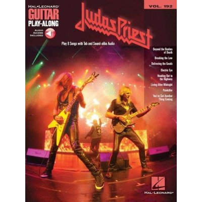 Guitar Play-Along Vol. 192 Judas Priest noty, tabulatury na kytaru + audio