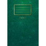 Happy Spirit Sešit Premium zelené květy A5 tečkované linky – Zboží Dáma