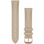 Garmin Quick Release Bands 20 mm, Light Sand Italian Leather, růžovozlatá přezka 010-12924-21 – Zbozi.Blesk.cz