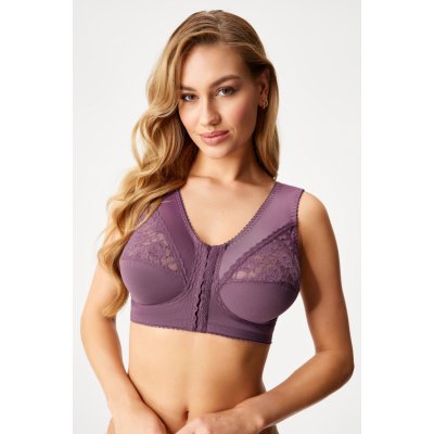 Astratex podprsenka Maya nevyztužená bez kostic tmavěfialová – Zboží Mobilmania
