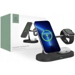 Tech-Protect A12 3in1 Stand & Wireless Charger černá – Zbozi.Blesk.cz