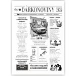 Dárkonoviny z roku 1976 originální retro přání – Zboží Mobilmania