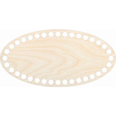 Chráněná dílna Dřevěný svět Dno/víko - ovál 20 x 10 cm, tvar 1, přírodní – Zboží Mobilmania