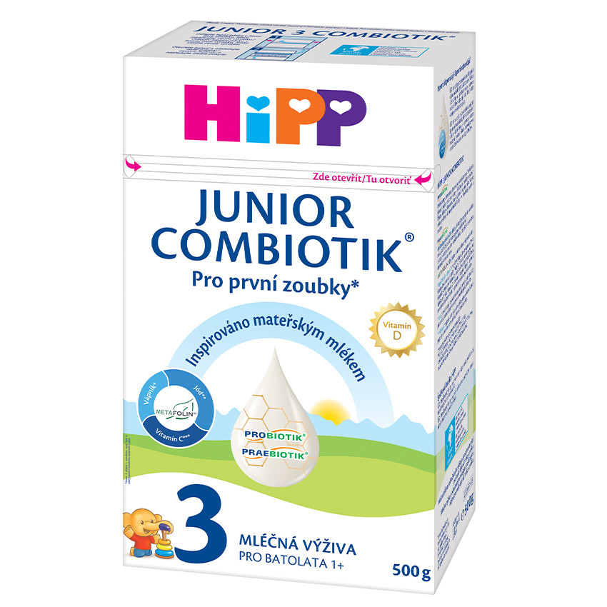 HiPP 3 Junior Combiotik 500 g od 254 Kč - Heureka.cz