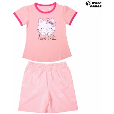 Wolf dívčí pyžamo S2164 meruňková – Sleviste.cz