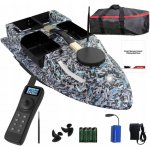 LOKEEVAN D19E GPS Zavážecí Loďka 600M Dosah 2KG Nosnost Sonar Hloubkový Senzor – Zboží Mobilmania