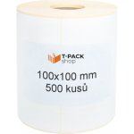 T-Pack ETE10010002 100x100 mm bilé, 500ks