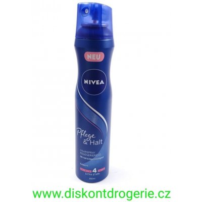 Nivea lak na vlasy Pflege & Halt 250 ml – Zbozi.Blesk.cz