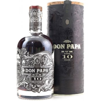 Don Papa 10y 43% 0,7 l (tuba)