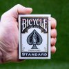 Karetní hry Bicycle USPCC Standard Rider Back Deck Bicycle Černá
