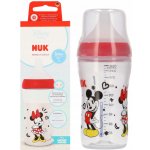 Nuk Perfect Match láhev Disney s kontrolou teploty červená 260 ml – Zboží Dáma