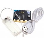 ElecFreaks BBC micro:bit s USB kabelem a držákem baterií – Sleviste.cz