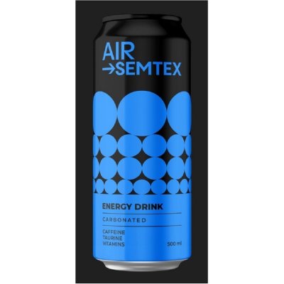 Semtex AIR Energy drink sycený 0,5l – Zbozi.Blesk.cz