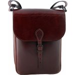 Zubíček Lesnická brašna hnědá hovězina hladká – Zboží Dáma