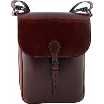 Zubíček Lesnická brašna hnědá hovězina hladká – Zboží Dáma