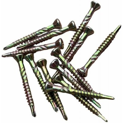 Vrut 3,2 x 20 mm, TX10, malá zápustná hlava, žlutý zinek – Hledejceny.cz