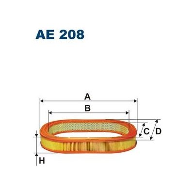 Vzduchový filtr Filtron AE208 – Hledejceny.cz