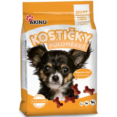 Akinu kostičky pro psy poloměkké 500 g – Zboží Mobilmania