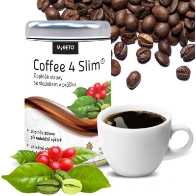 MyKETO Coffe4Slim 120 g 60 porcí – Hledejceny.cz