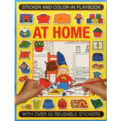 Sticker and Colour-in Playbook: at Home – Zbozi.Blesk.cz