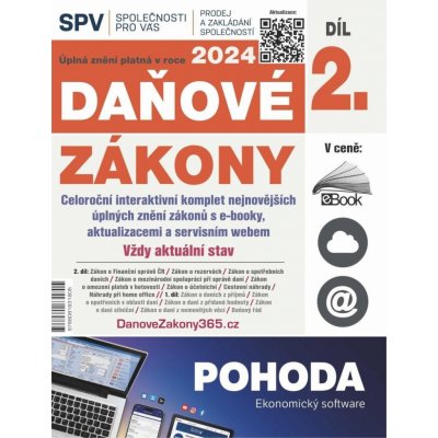 Daňové zákony 2024 Díl 2.