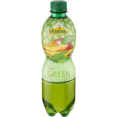 Pfanner Zelený čaj mango Fairtrade 0,5 l – Zbozi.Blesk.cz