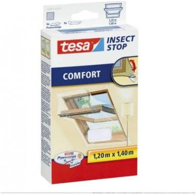 TESA síť proti hmyzu do střešních oken, 1,2 x 1,4 m, bílá, COMFORT – Hledejceny.cz