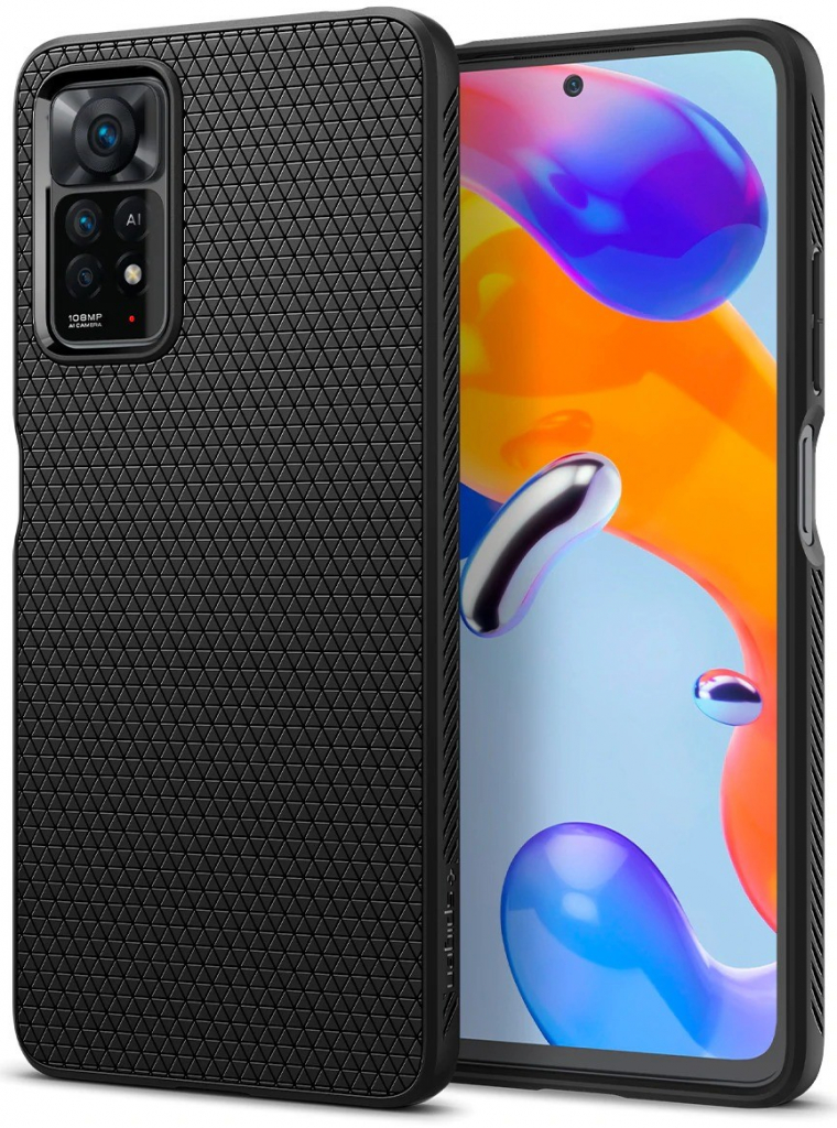 Pouzdro Spigen Liquid Air Xiaomi Redmi Note 11 Pro/ 11 Pro 5G černé