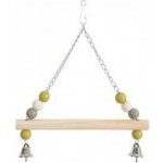 Zolux houpačka dřevěná s řetízkem 26 cm – Zboží Dáma