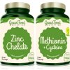 Vitamín a minerál Greenfood Nutrition Methionin + Cysteine 90 kapslí + Zinc Chelate 60 kapslí