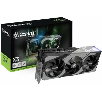 Inno3D GeForce RTX 5080 ICHILL X3 16GB GDDR7 C50803-16D7X-176069H – Sleviste.cz