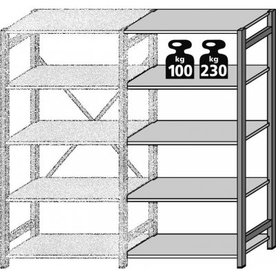Regál CLIP 1563 – Hledejceny.cz