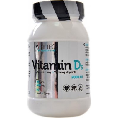 Hitec nutrition Health Line Vitamin D3 2000 IU 90 tablet