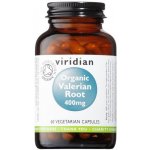 Viridian Organic Valerian Root 400 mg 60 kapslí – Zboží Mobilmania