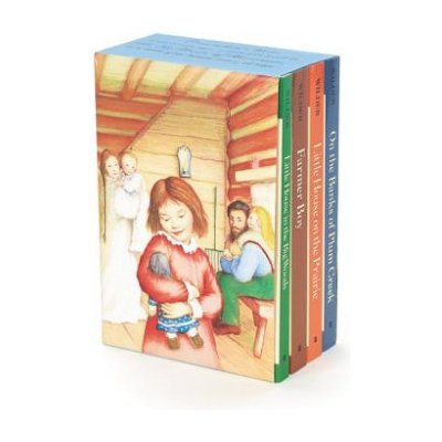 Little House 4-Book Box Set: Little House in the Big Woods, Farmer Boy, Little House on the Prairie, on the Banks of Plum Creek Wilder Laura IngallsBoxed Set – Zbozi.Blesk.cz
