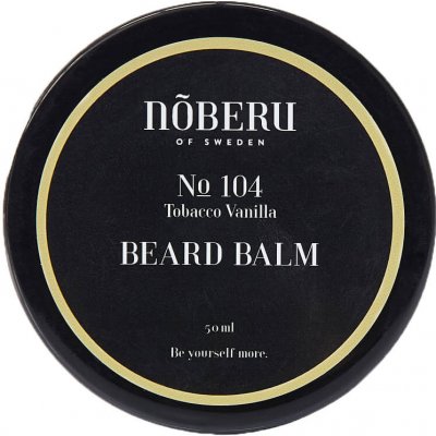 Noberu of Sweden Beard Balm - balzám na bradu No 104 Tobacco Vanilla 50 ml – Zboží Dáma
