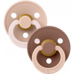 Bibs Colour dudlíky z přírodního kaučuku 2 ks Blush-woodchuck – Hledejceny.cz