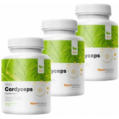 MycoMedica Cordyceps PRO 3 x 90 kapslí – Hledejceny.cz