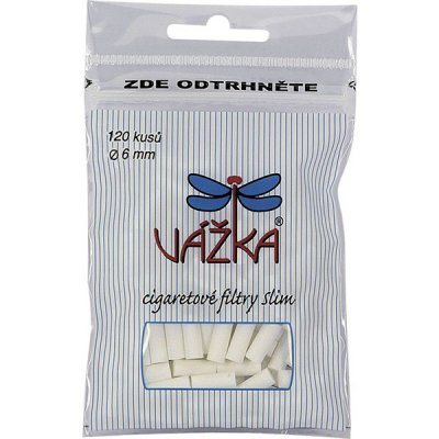 Vážka cigaretové filtry slim 6 mm 120 ks – Zbozi.Blesk.cz