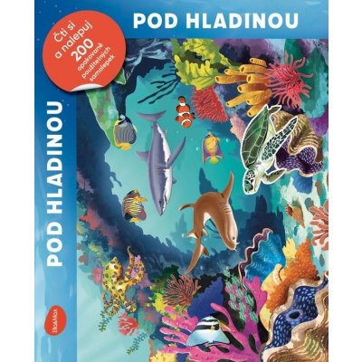 Čti a nalepuj – POD HLADINOU, kniha se samolepkami – Zboží Dáma
