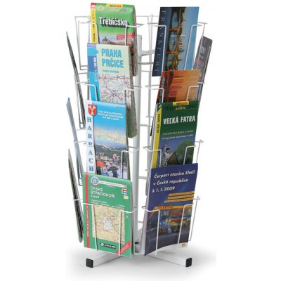 Corping Otočný stolní stojan na pohlednice, mapy, 24 kapes – Zboží Mobilmania