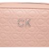 Kabelka Calvin Klein kabelka Re-Lock Camera Bag Emb Mono K60K610199 Růžová