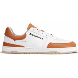 Barefoot tenisky Barebarics Wave white & orange