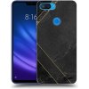 Pouzdro a kryt na mobilní telefon Xiaomi Pouzdro Picasee silikonové Xiaomi Mi 8 Lite - Black tile čiré