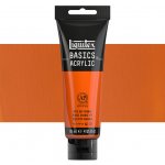 Basics akrylová barva 620 vivid red orange 118 ml – Hledejceny.cz