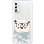 Pouzdro iSaprio - Bear with Scarf - Samsung Galaxy M52 5G – Hledejceny.cz